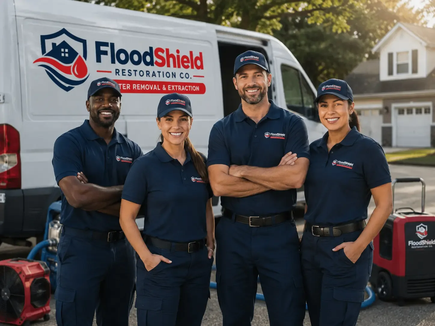 Flood Damage Restoration company in Burlington, OK